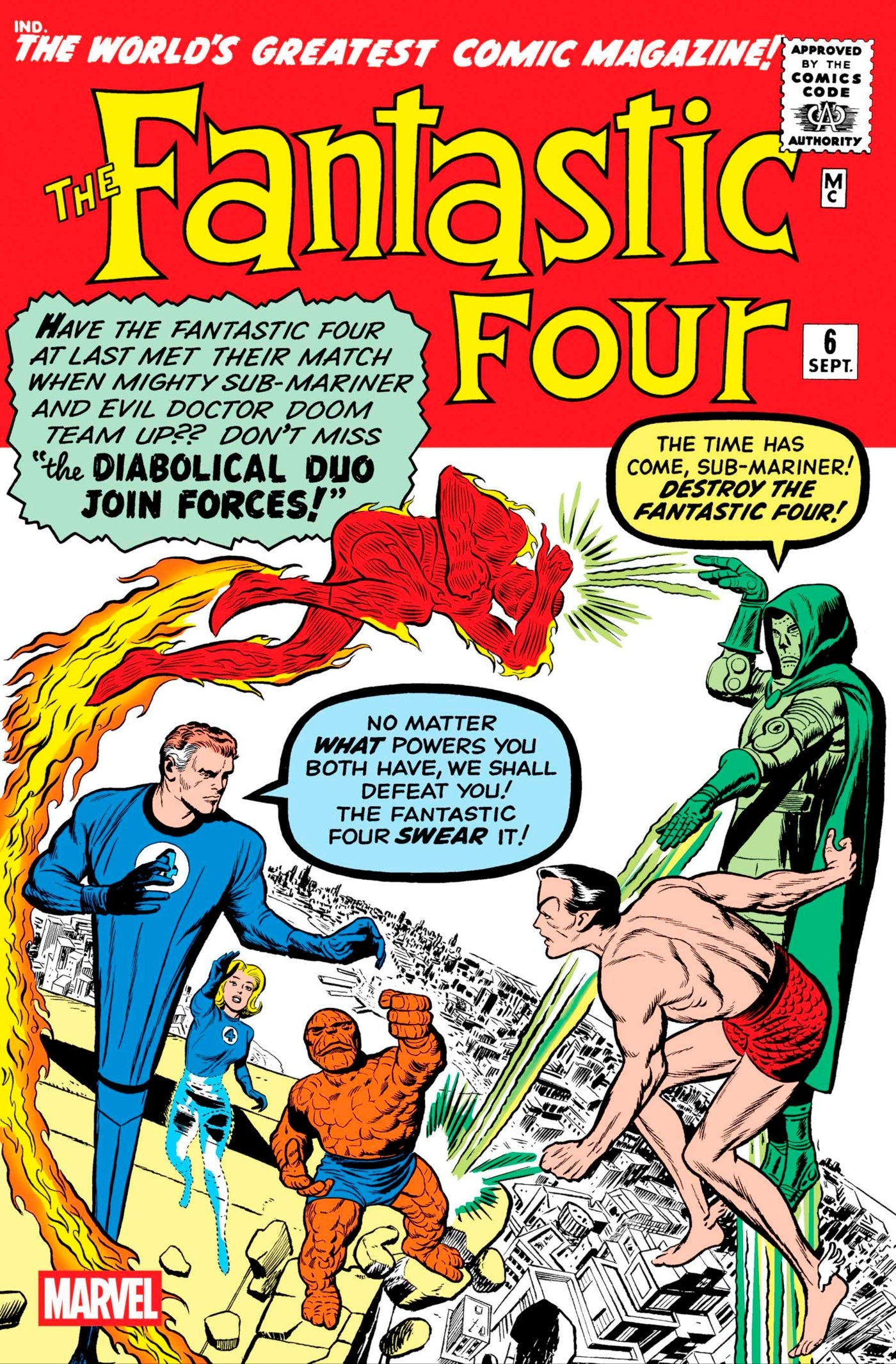 Fantastic Four (1961) #6 Facsimile Edition