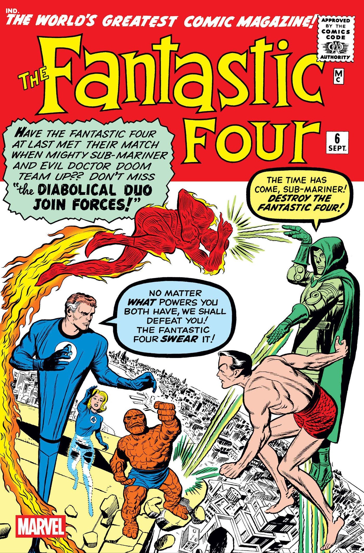 Fantastic Four (1961) #6B Facsimile Edition