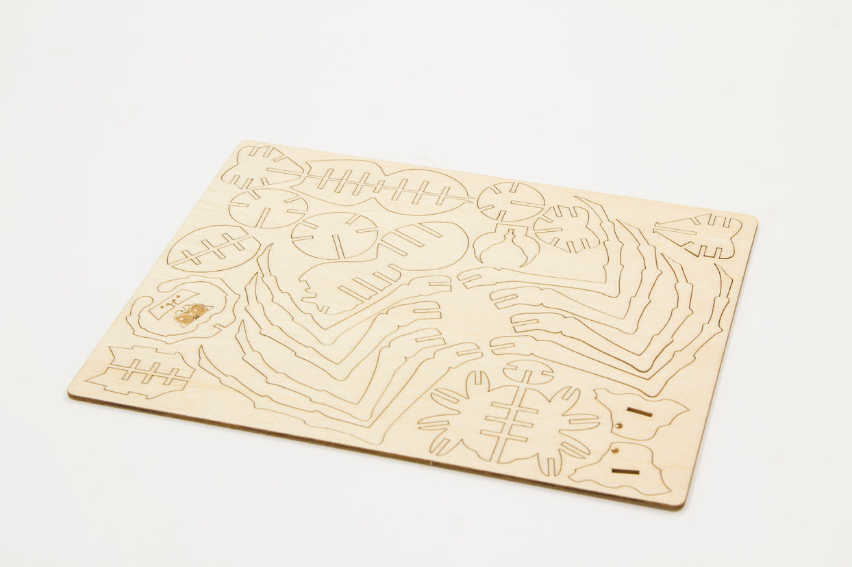 IncrediBuilds: Harry Potter: Aragog 3D Wood Model and Booklet