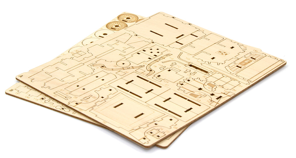 IncrediBuilds: Back to the Future: DeLorean Book and 3D Wood Model