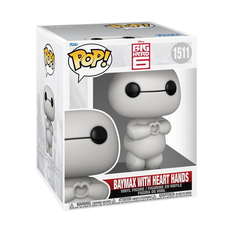 (PRE-ORDER) POP! Super: Big Hero 6 – Baymax (Heart Hands)