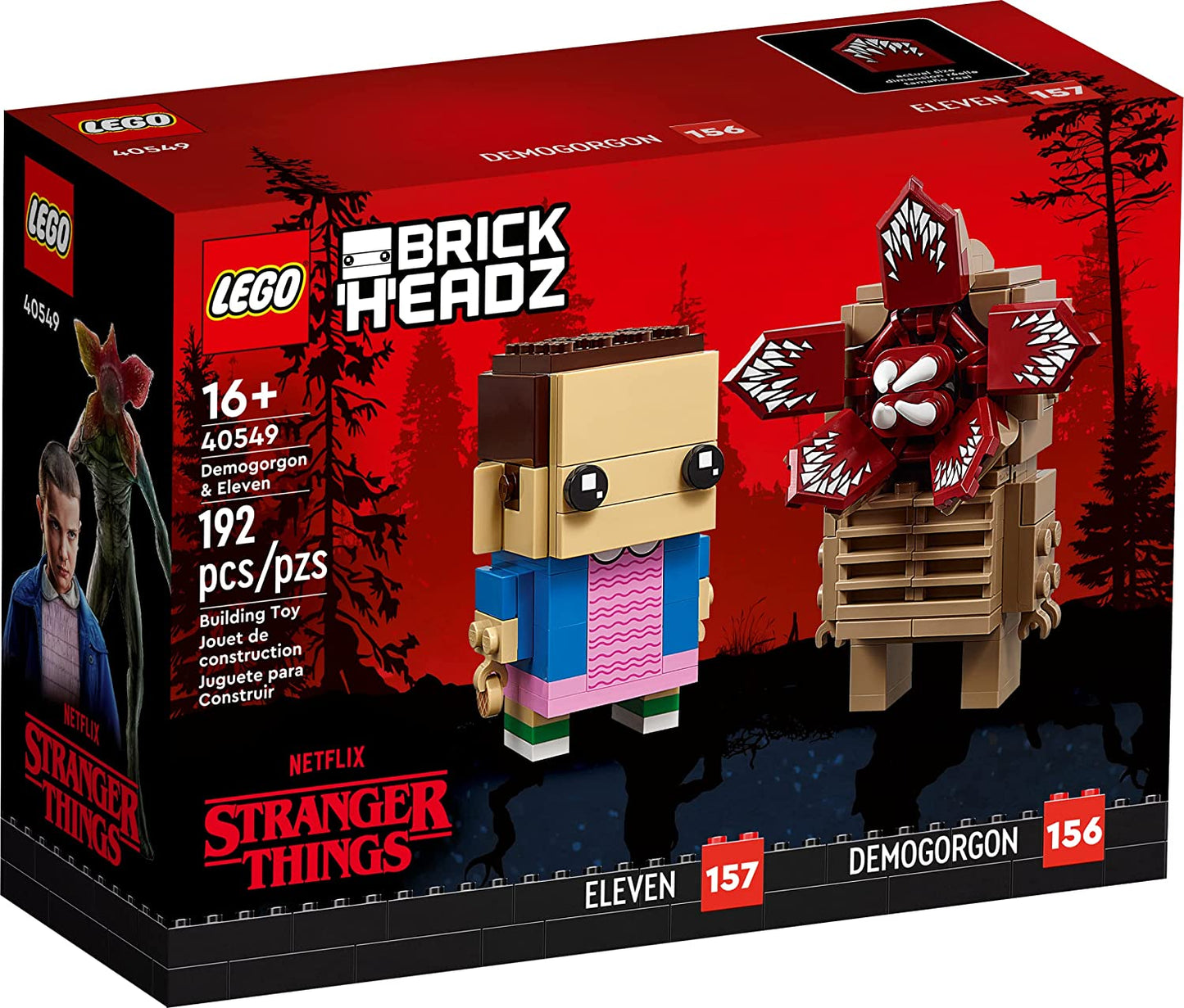 LEGO BrickHeadz Demogorgon & Eleven 40549