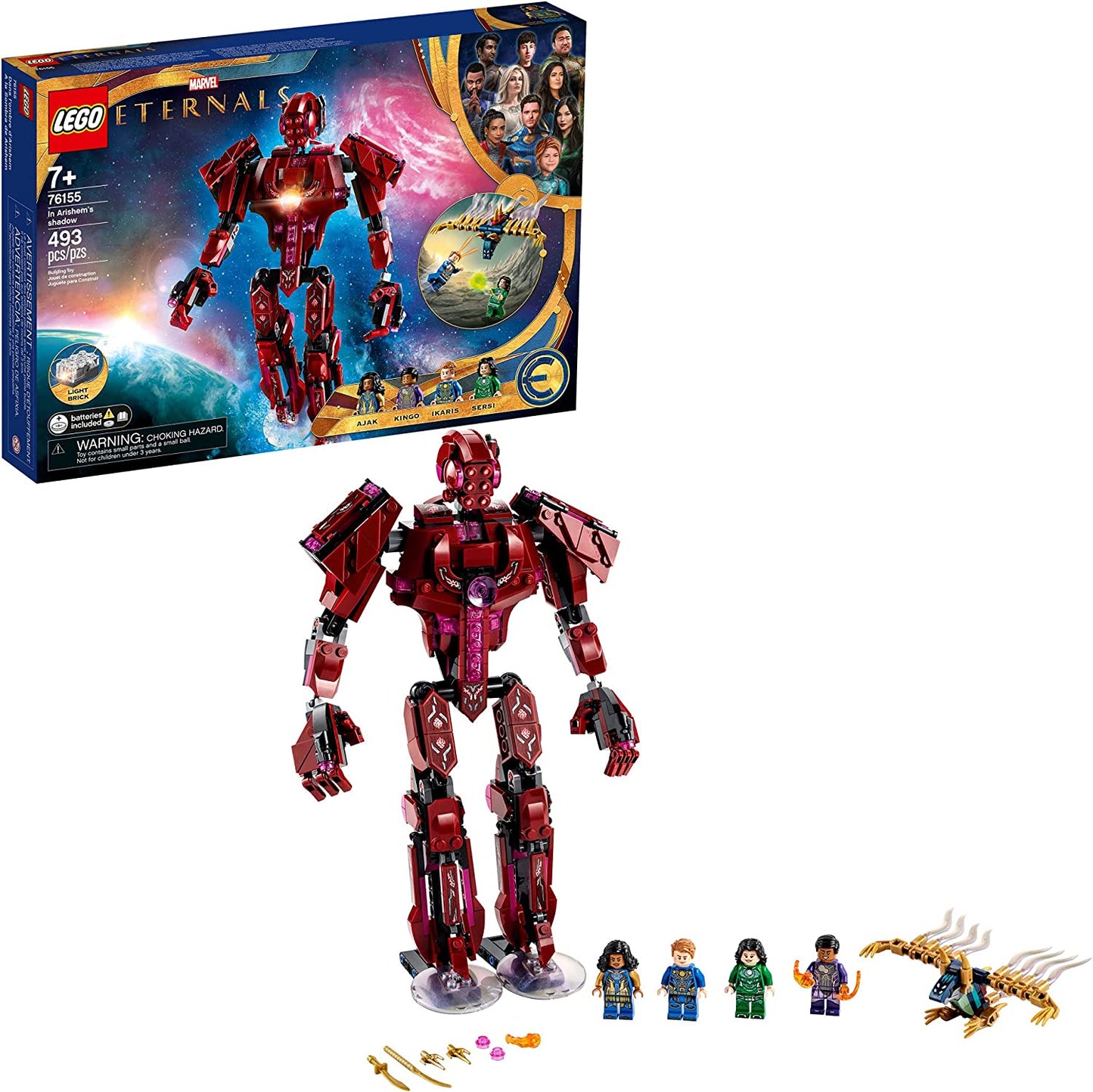 LEGO Marvel The Eternals in Arishem's Shadow 76155