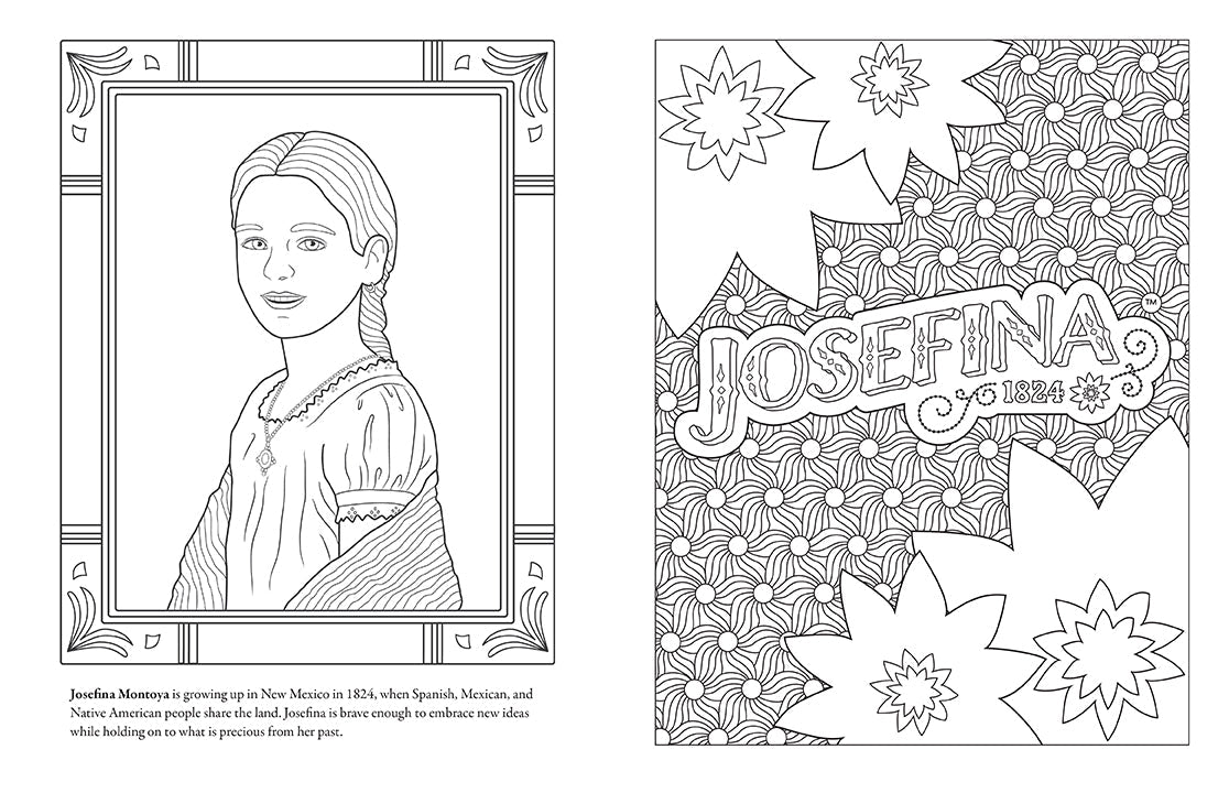 American Girl Coloring Journal