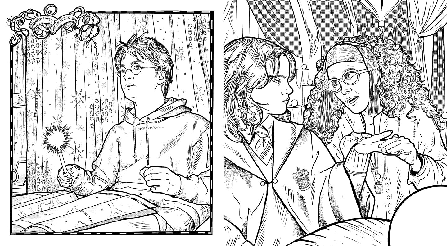 Harry Potter: Coloring Wizardry