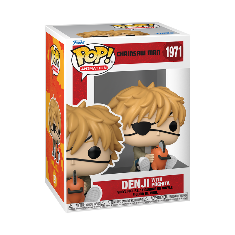 (PRE-ORDER) POP! Animation: Chainsaw Man - Denji & Pochita