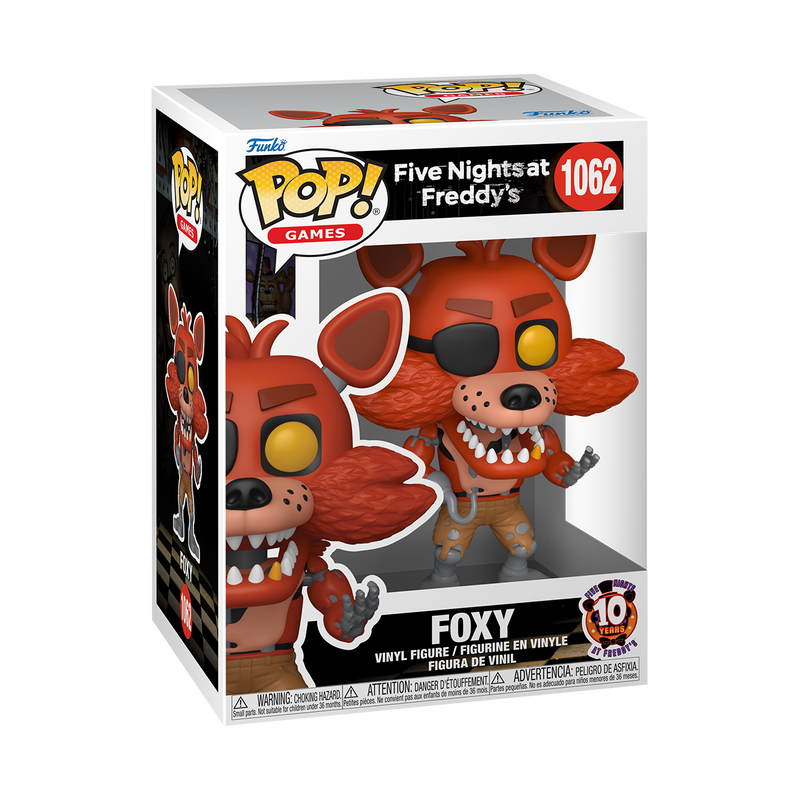 (PRE-ORDER) POP! Games: FNAF 10y- Foxy