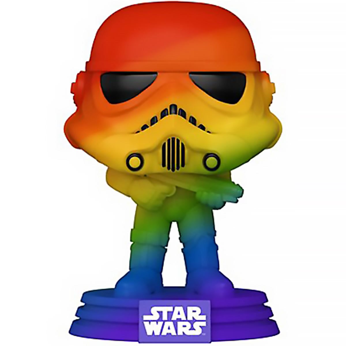 Star Wars Stormtrooper Pride 2021 Rainbow Funko Pop! Vinyl Figure #296 NOT MINT