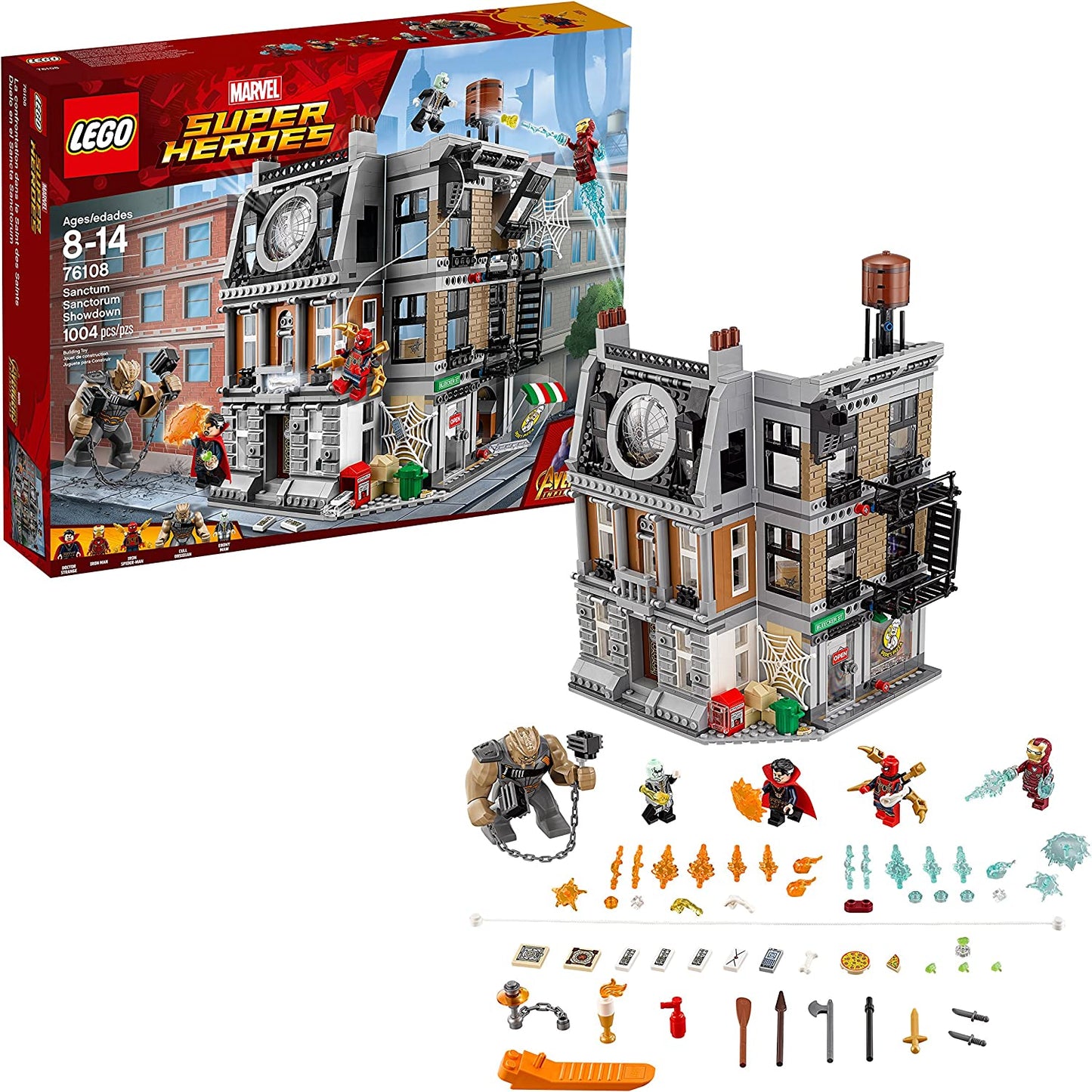 LEGO Marvel Super Heroes Avengers: Infinity War Sanctum Sanctorum Showdown 76108