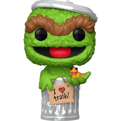 Funko Pop! 1793 - Sesame Street Oscar the Grouch with Slimey Vinyl Figure