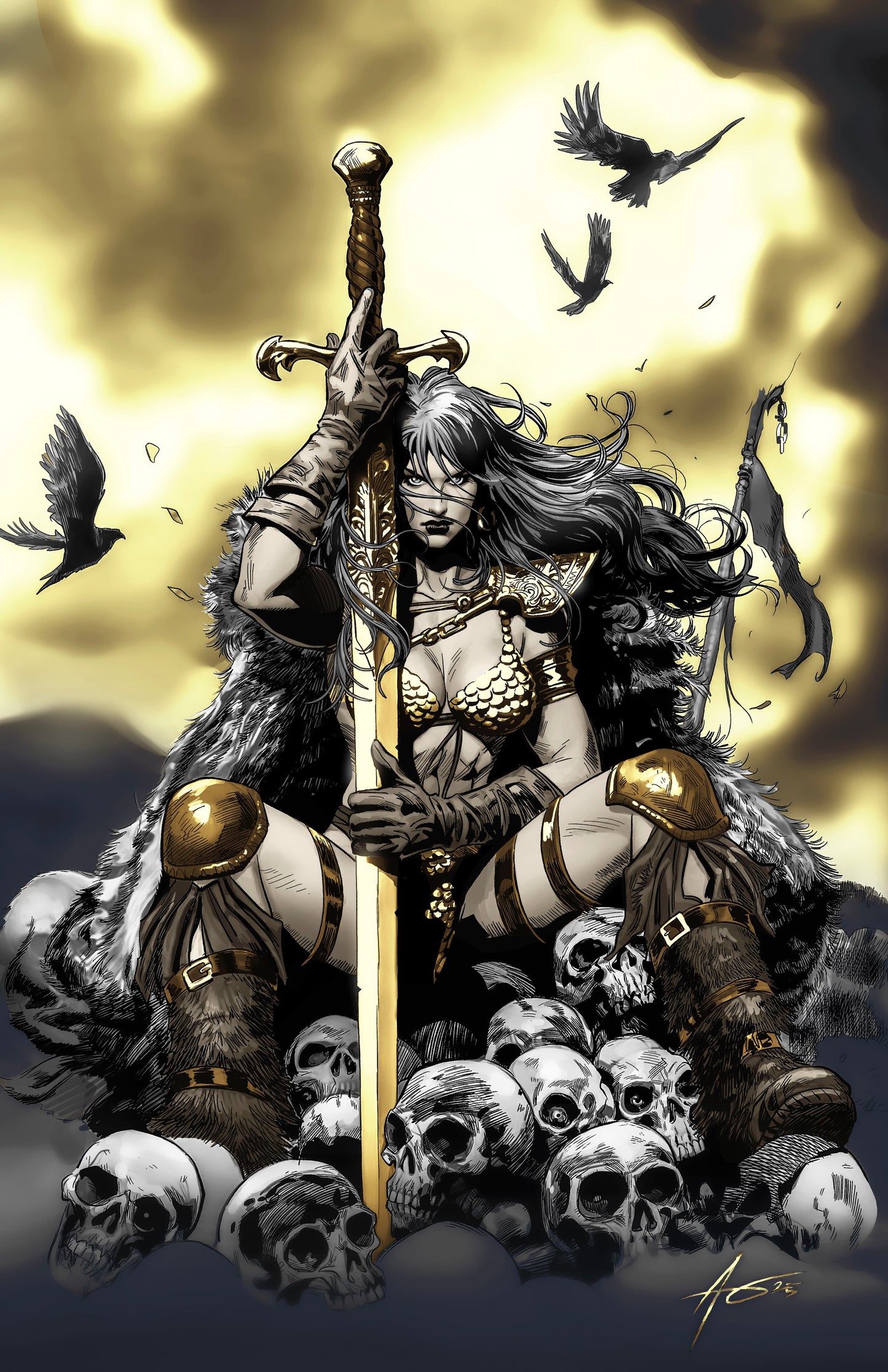 SONJA REBORN #5 - RUDY AO & MARCIAL TOLEDANO COVER B LTD 150 MEGACON 2026 EXCLUSIVE - Preorder