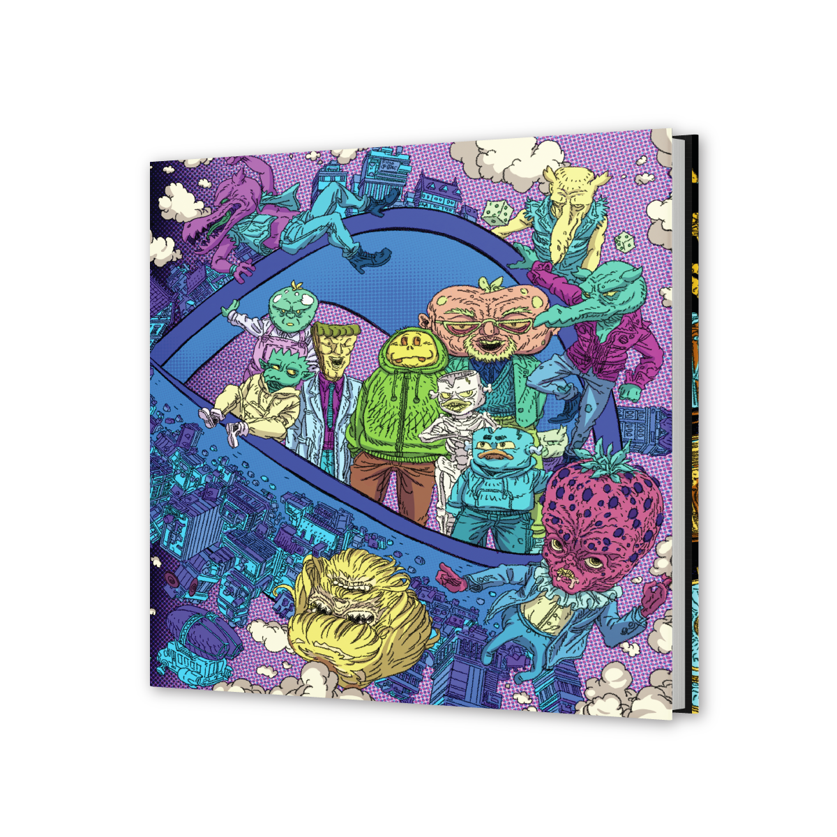 Dance Gavin Dance: Night of the Fruit Mafia // Dance of the Robot - Graphic Novel (Deluxe Vinyl Edition)