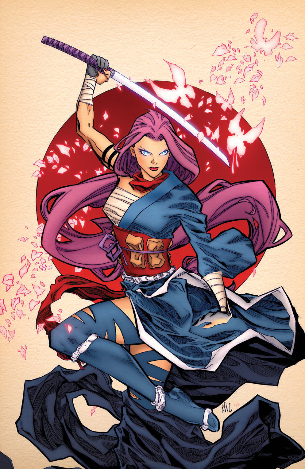 Demon Days X-Men #1 Ken Lashley Psylocke Virgin Variant (03/03/2021) Marvel