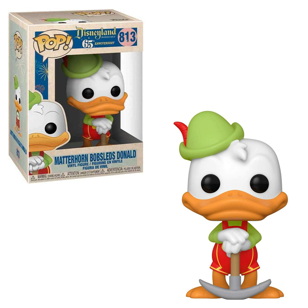 Funko POP! Disney 65th - Matterhorn Bobsleds Donald In Lederhosen Vinyl Figure #813