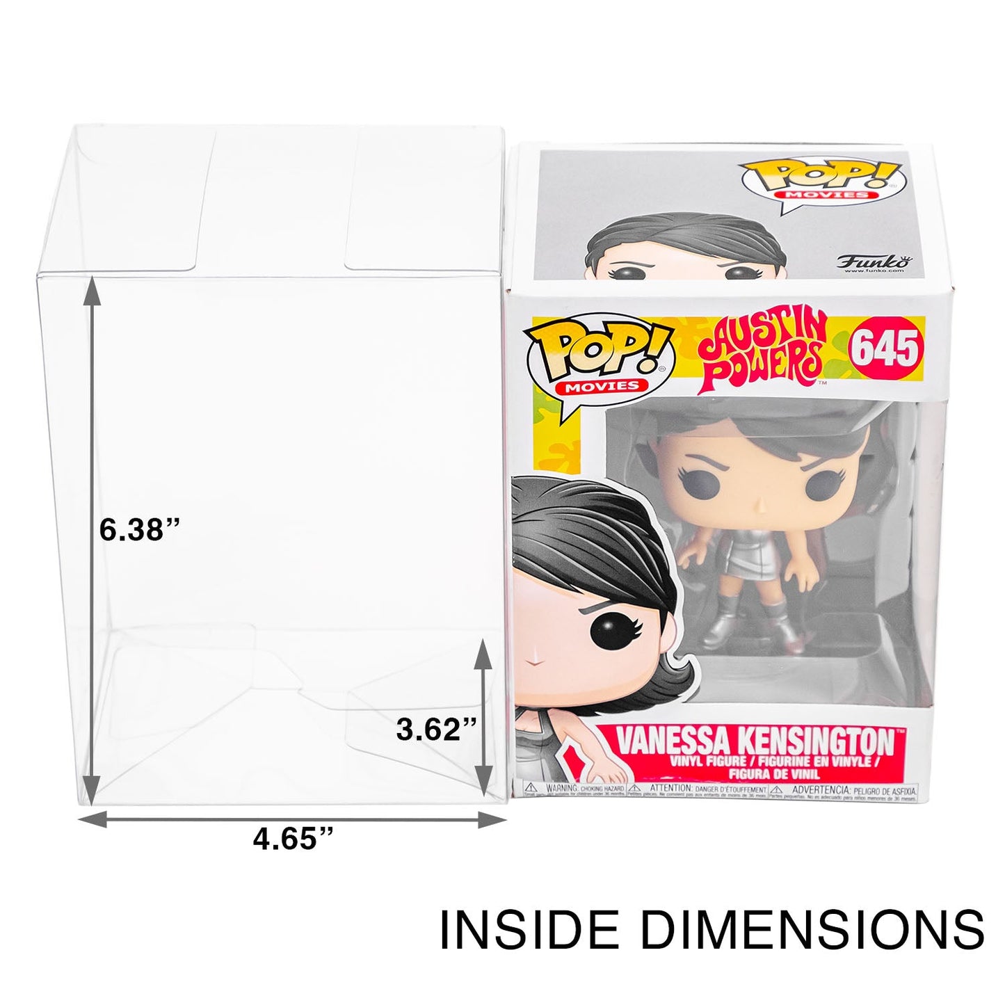 Platinum Protectors for Funko Pop! 4" Inch Vinyl Figures (.35mm)