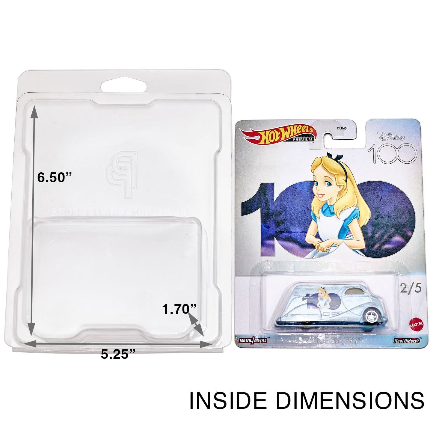Platinum Protectors for Hot Wheels Premium Line & Car Culture (with retail packaging)