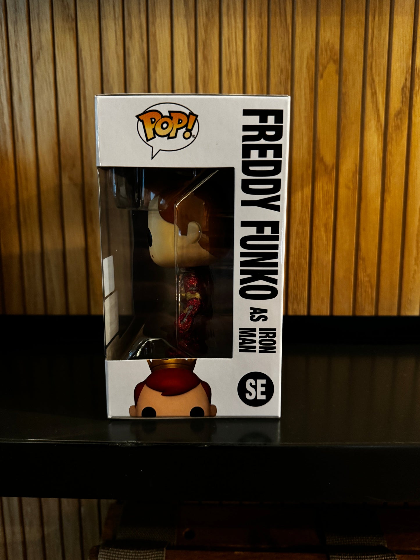 Funko Fundays Experience 2025: Pop! Originals MARVEL Freddy Funko as Iron Man (Diamond Glitter) LE150
