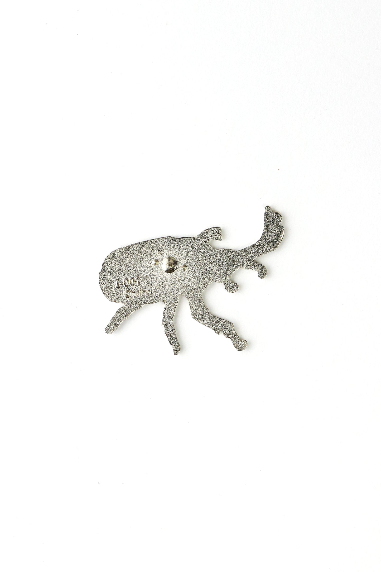 Japanese Rhinoceros Beetle Enamel Pin (Trypoxylus dichotomus)