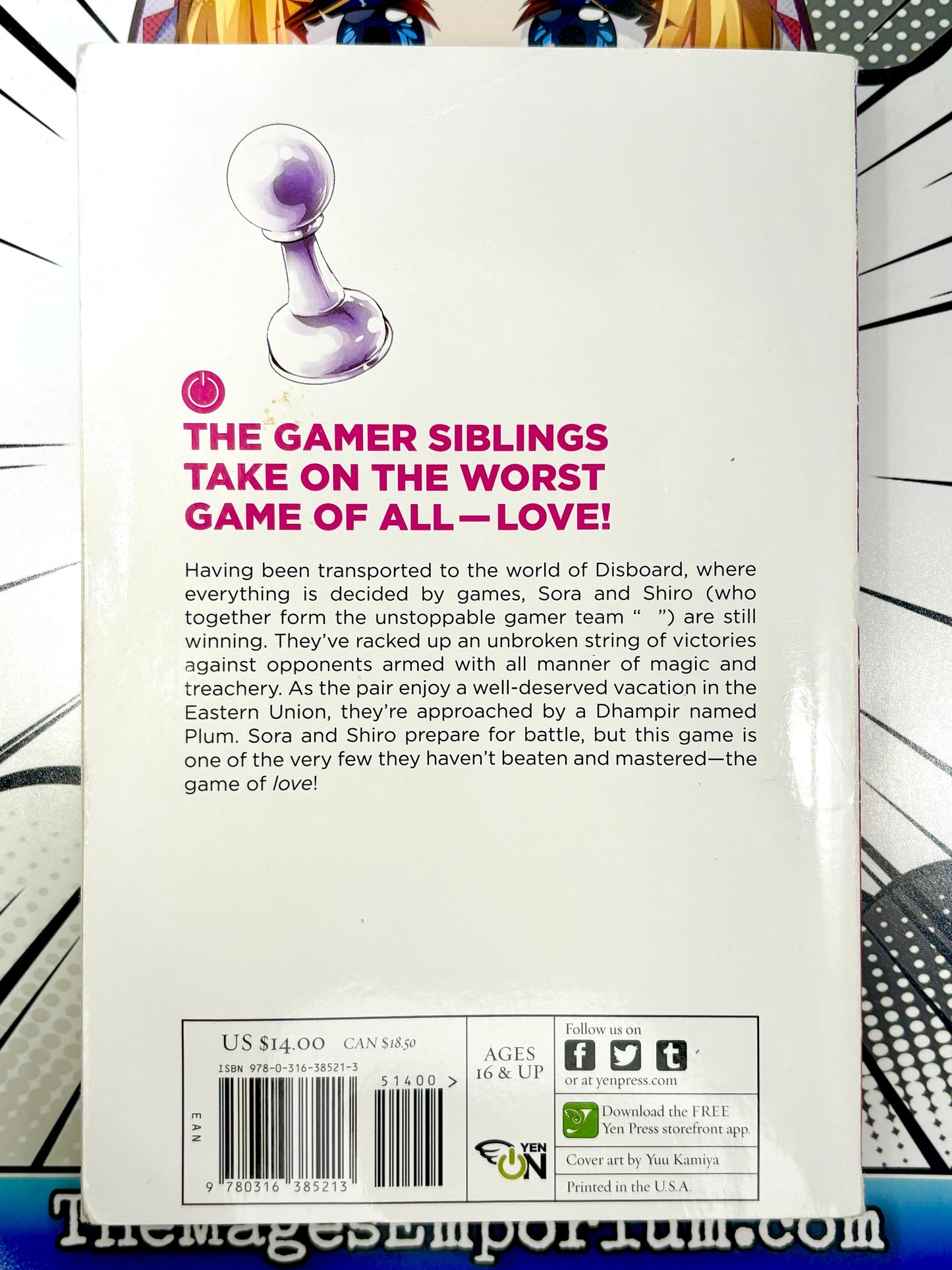 No Game No Life Vol 4 Light Novel