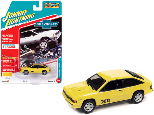 1981 Chevrolet Citation X-11 Bright Yellow "Classic Gold Collection" Series Limited Edition to 8476 pieces Worldwide 1/64 Diecast Model Car by Johnny Lightning-0