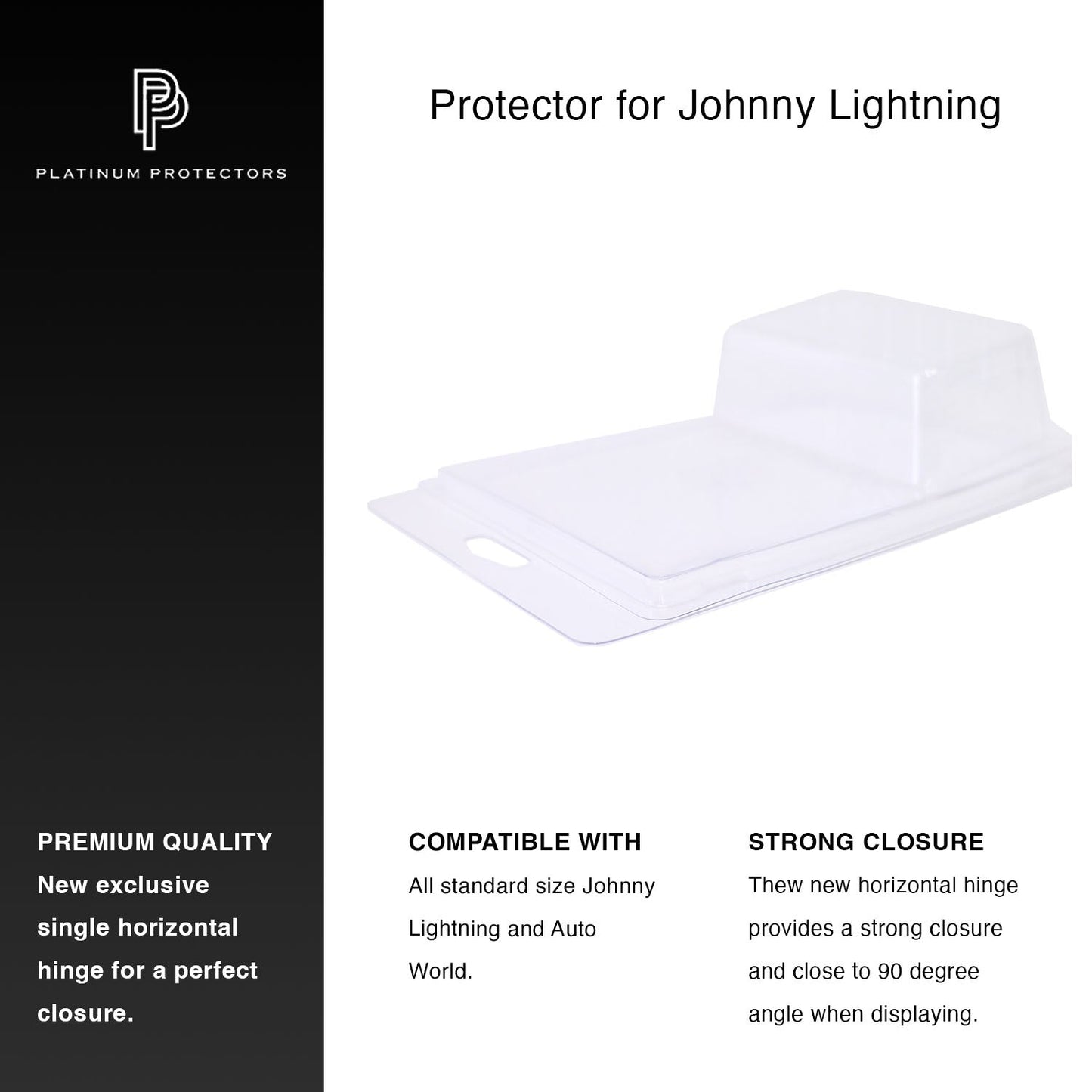 Platinum Protectors for Johnny Lightning, Auto World and Car Tuned Die Cast Cars