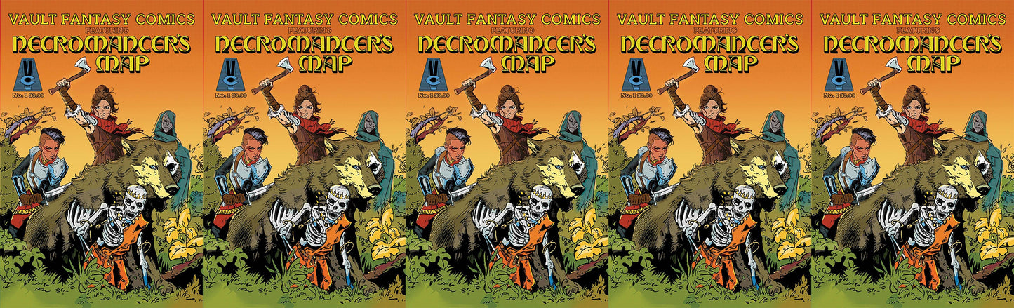 NECROMANCERS MAP #1 B Nathan Gooden Fantasy Quarterly Elfquest 1 Homage Variant (08/28/2019) VAULT