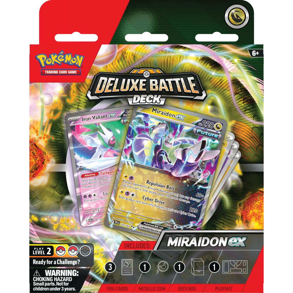 Pokemon Trading Card Game Miraidon ex Deluxe Battle Deck