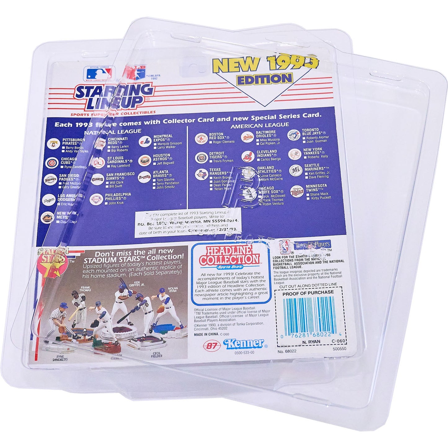 Platinum Protectors for Starting Lineup Action Figures