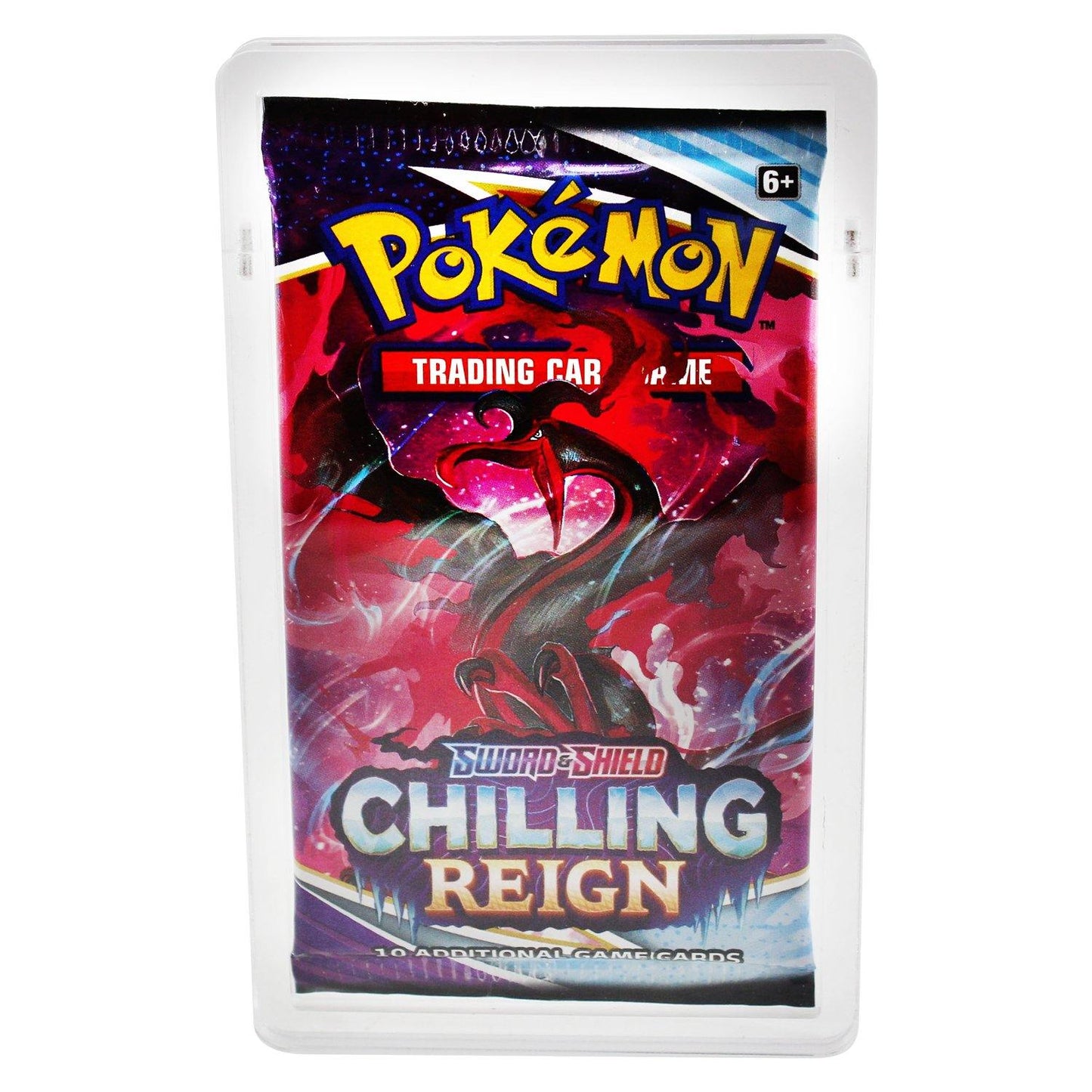Premium Acrylic Holder for Pokemon Booster Packs with Magnetic Top