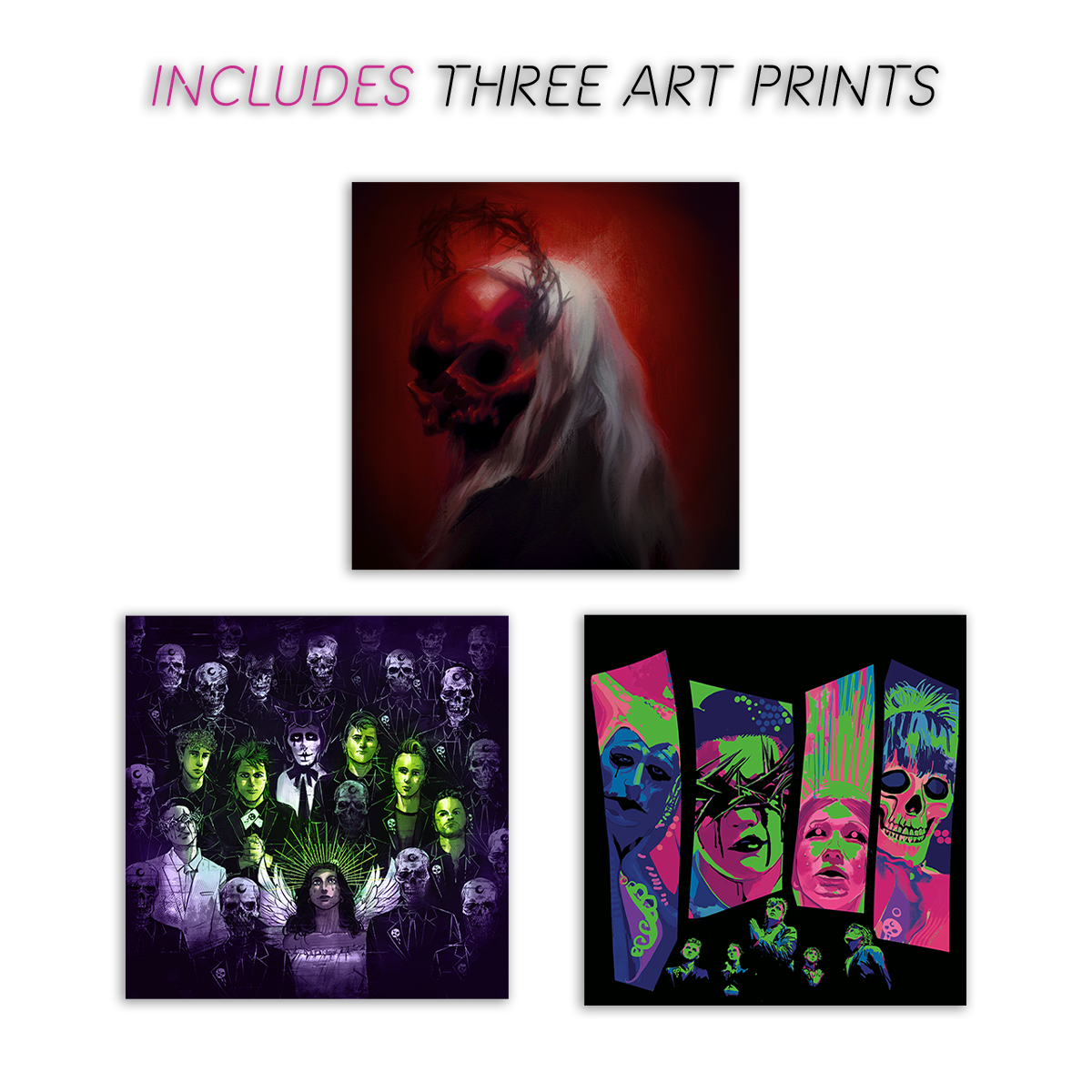 The Funeral Portrait: Welcome To Suffocate City - SIGNED Graphic Novel (Platinum Limited Edition)