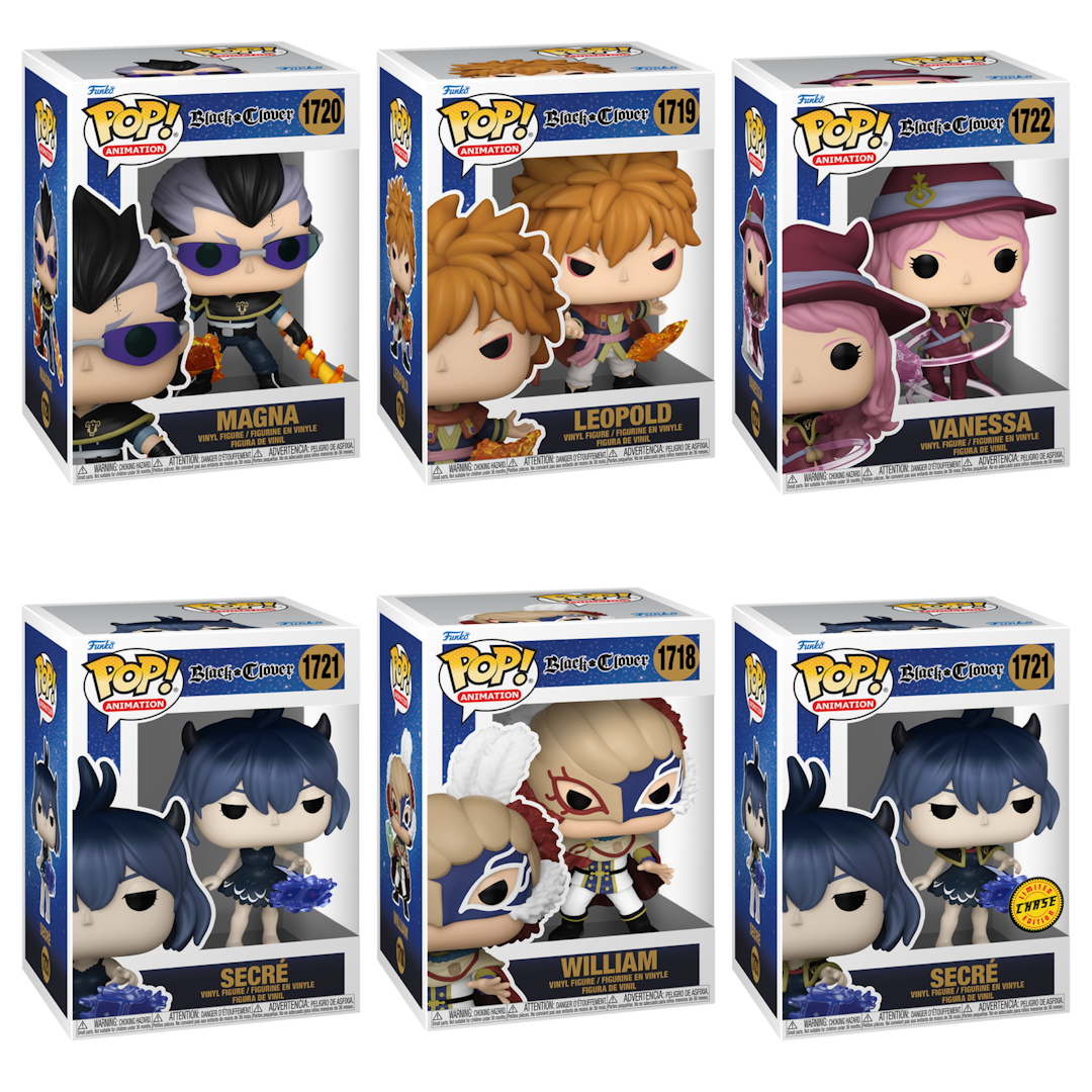 (PRE-ORDER) POP! Animation: Black Clover - (Chase Bundle) (6)