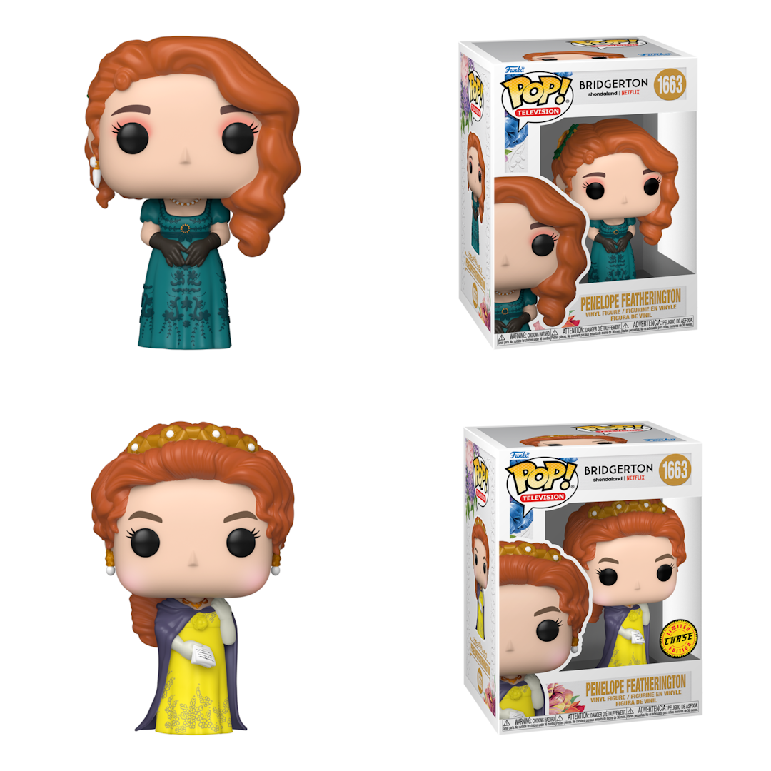 (PRE-ORDER) POP! TV: Bridgerton- Penelope (Chase Bundle) (2)