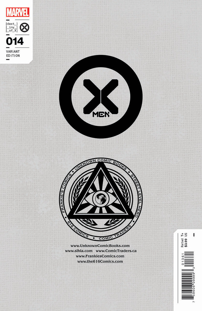X-Men #14 Unknown Comics Miguel Mercado Exclusive Virgin Vogue Var (08/31/2022)
