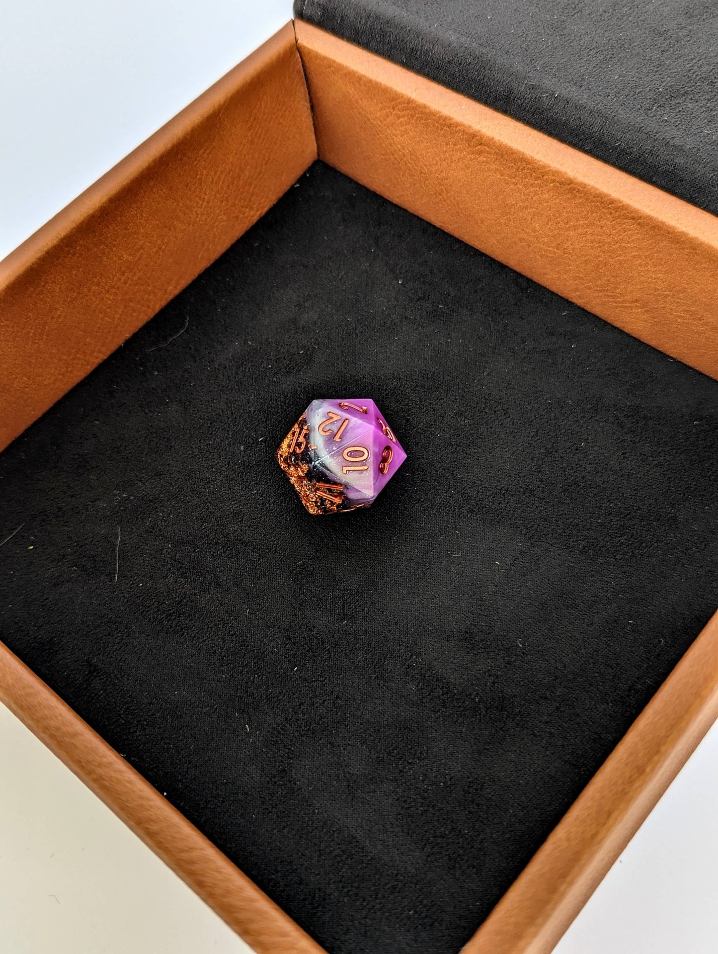 D20 Swords - Vegan Leather Dice Box