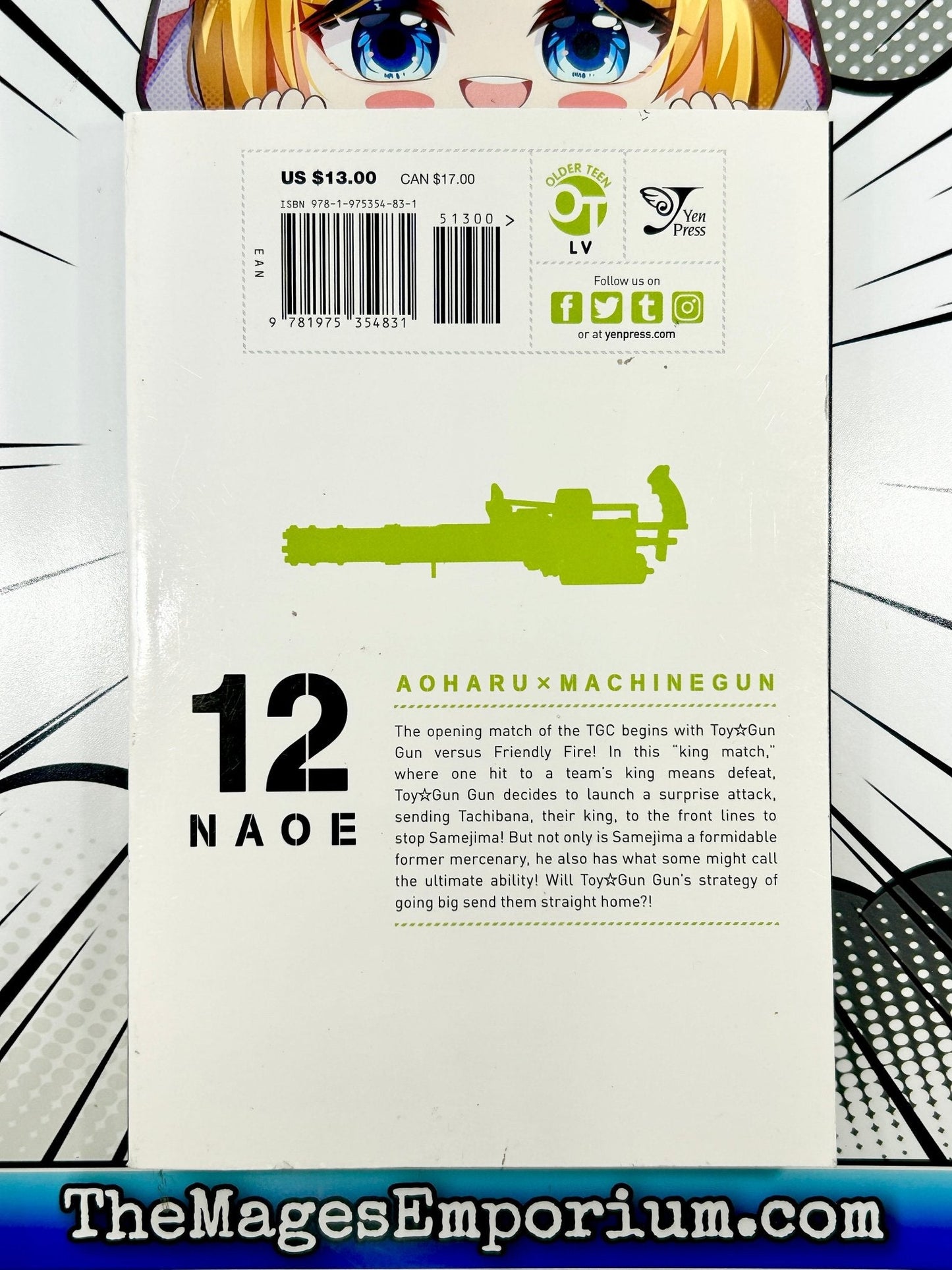 Aoharu Machinegun Vol 12