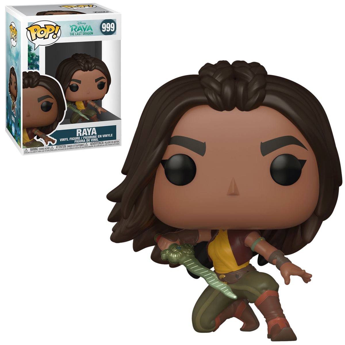 Raya and the Last Dragon Raya Warrior Funko Pop! Vinyl Figure #999 NOT MINT