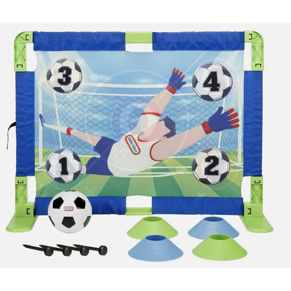Little Tikes Soccer & Hockey Trainer Set - Open Box