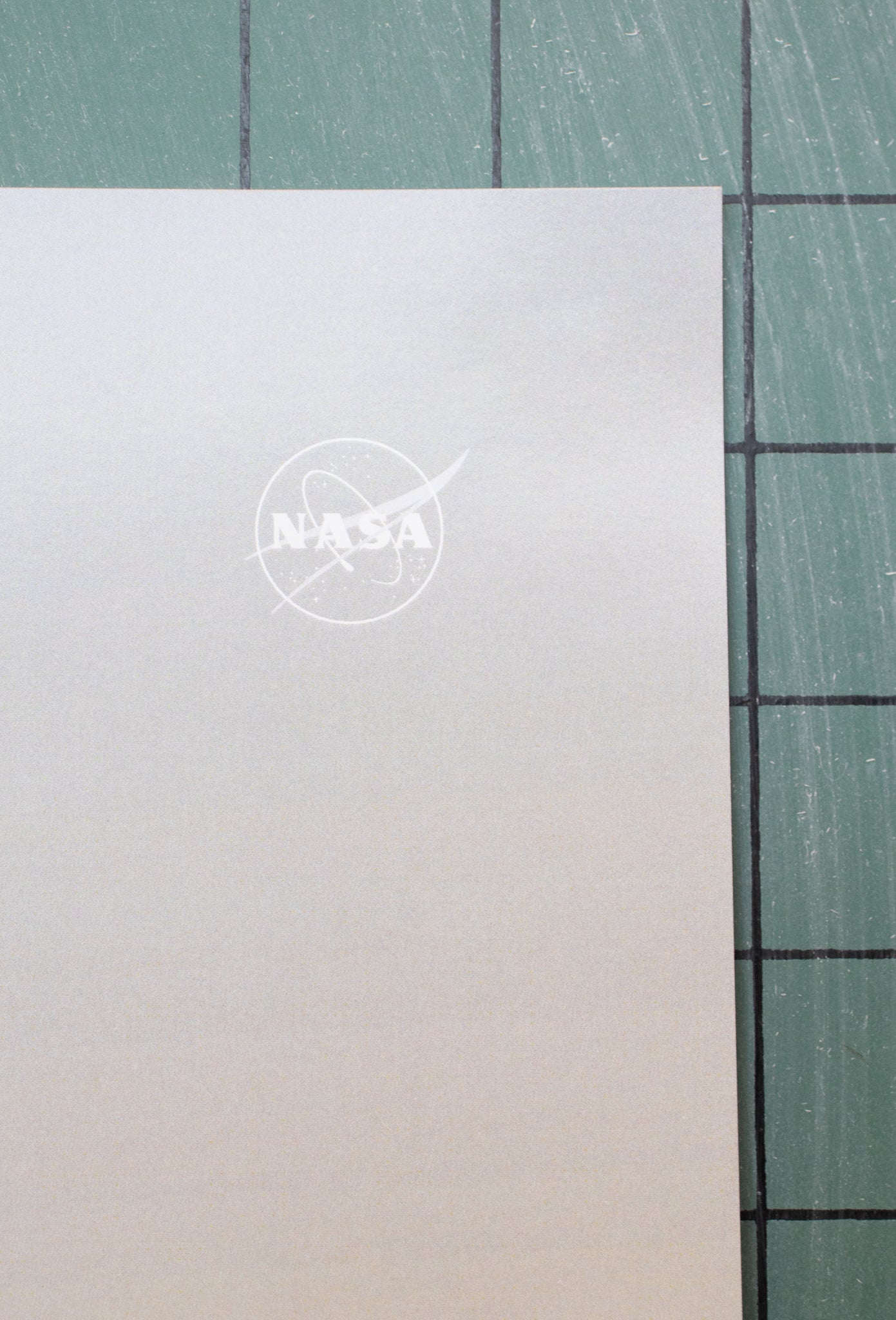 Curiosity Tire Tracks Poster