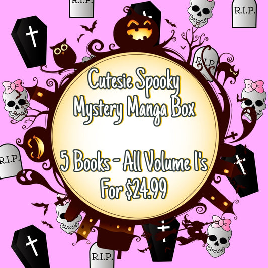 Cutesie Spooky First Volumes Mystery Manga Box - English Mixed Manga