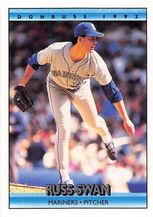1991 Fleer Russell Swan #382 Mariners