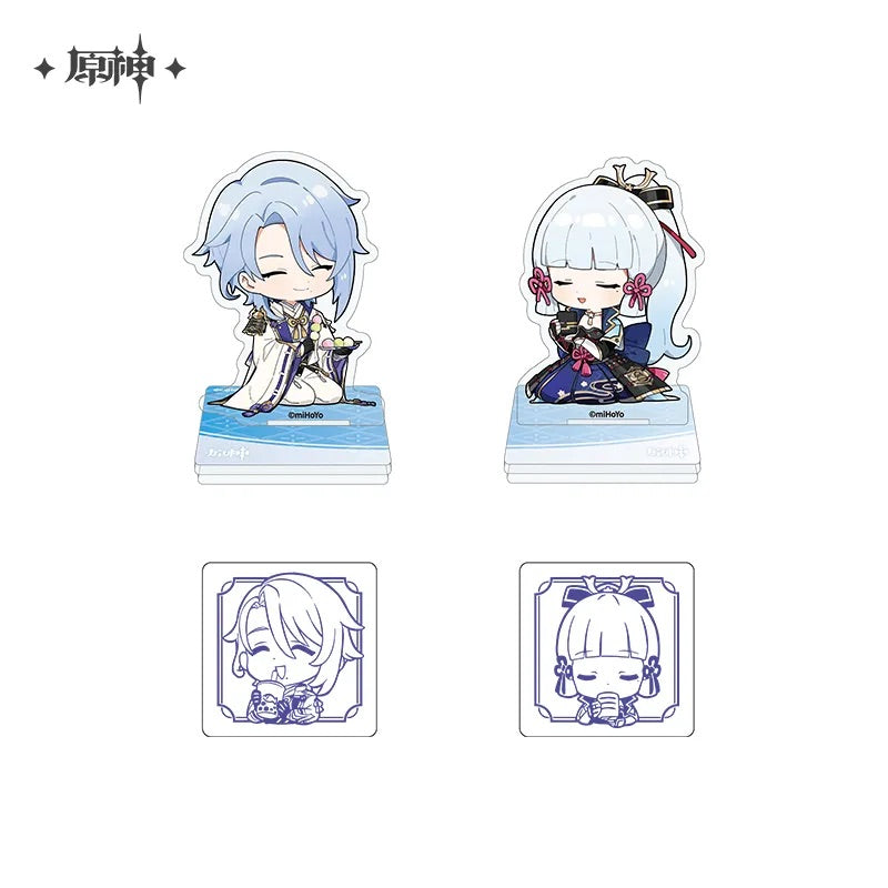 Genshin Impact 2023 Offline Exhibition Series Peripherals Acrylic Seal Ornaments
