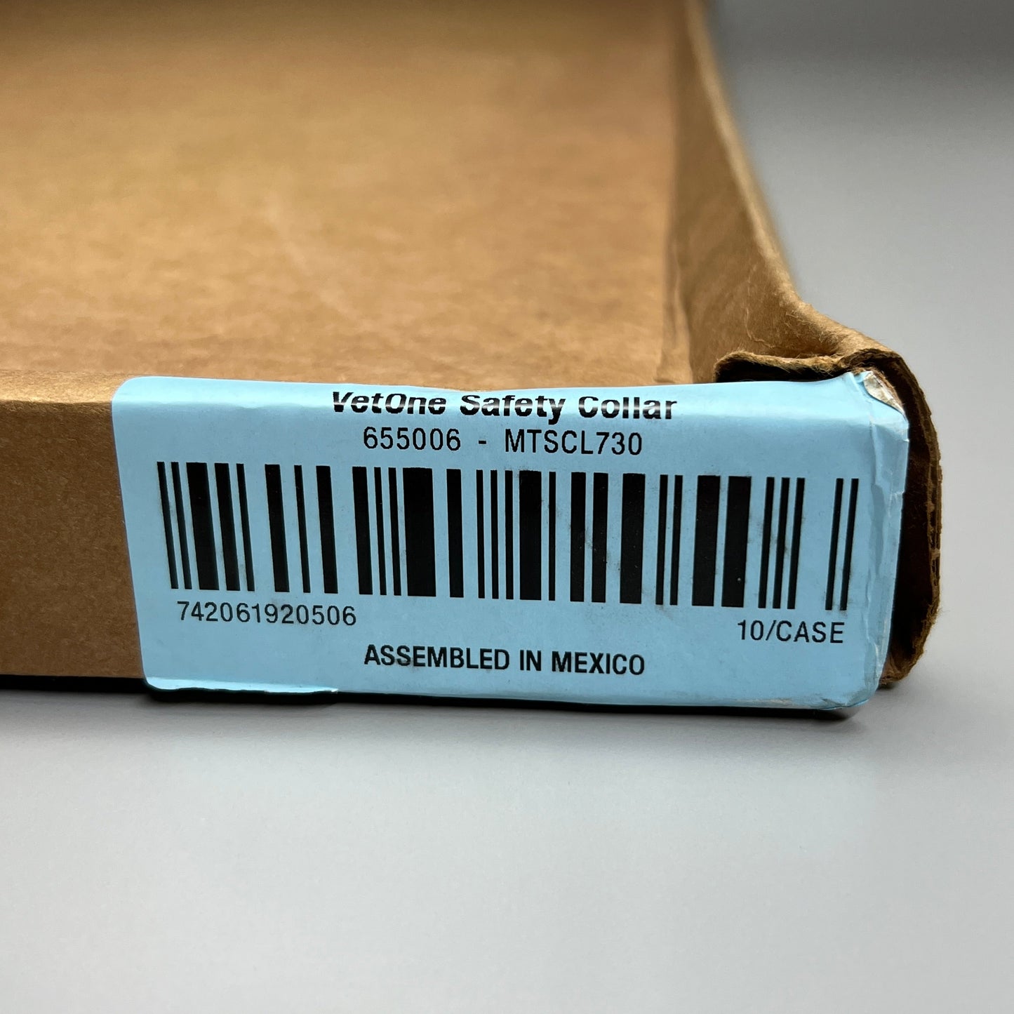 VETONE (10 PACK) Clinic Clear Collar Cones for dogs 30 cm MTSCL730 (New)
