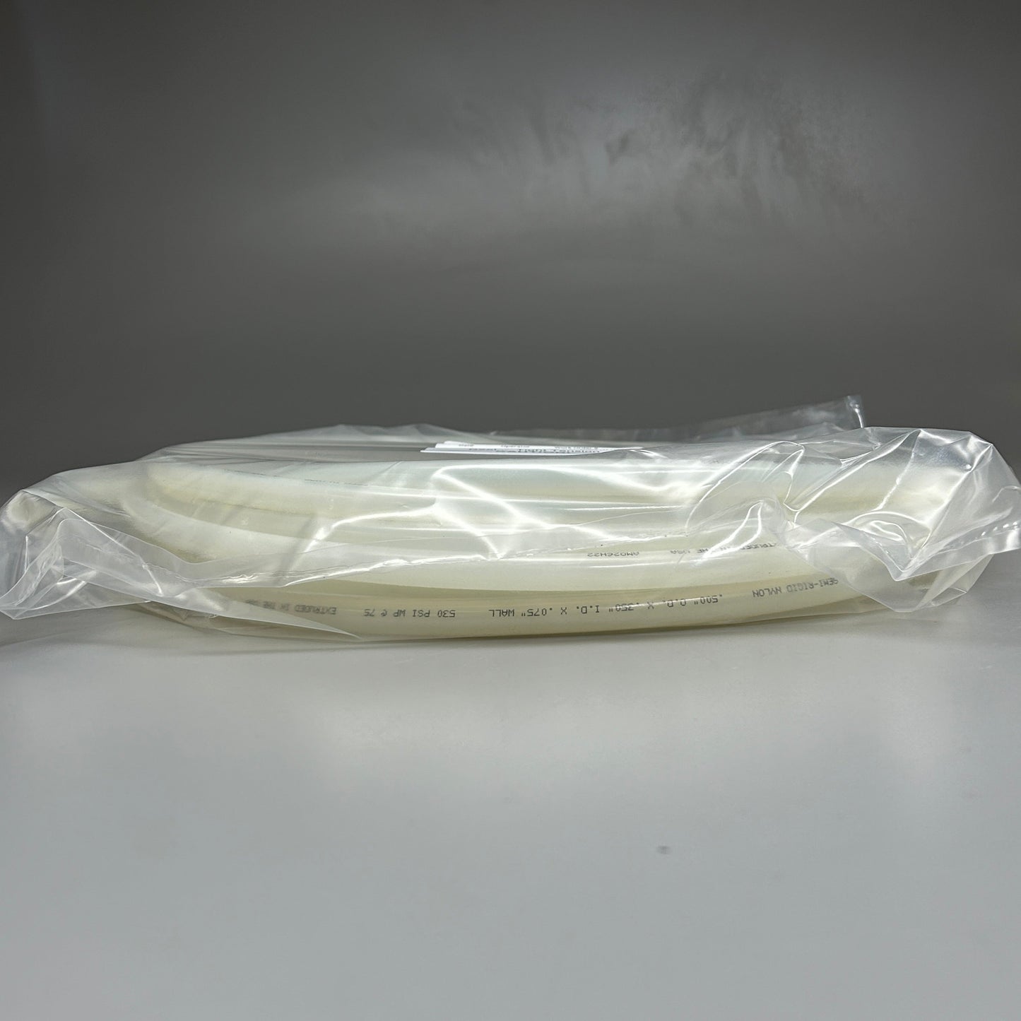 FREELIN-WADE Tubing Nylon Semi-Rigid 25 ft Natural 1E-284-10 (New)