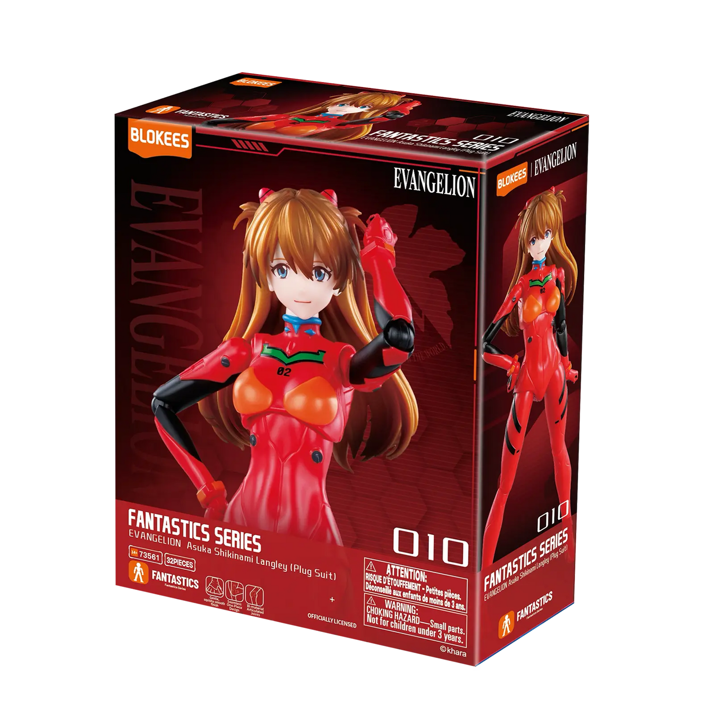 Evangelion Fantastics Series - 03 Asuka Shikinami Langley Figure