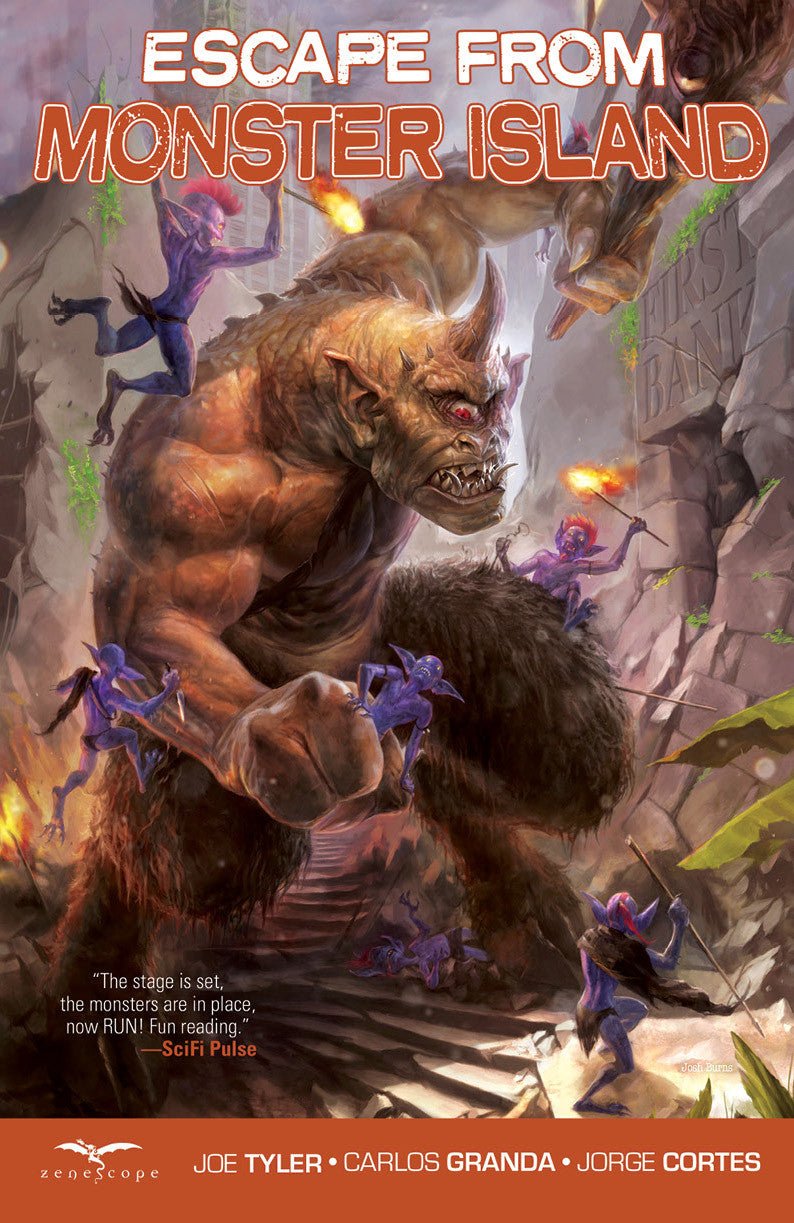 Escape From Monster Island Graphic Novel