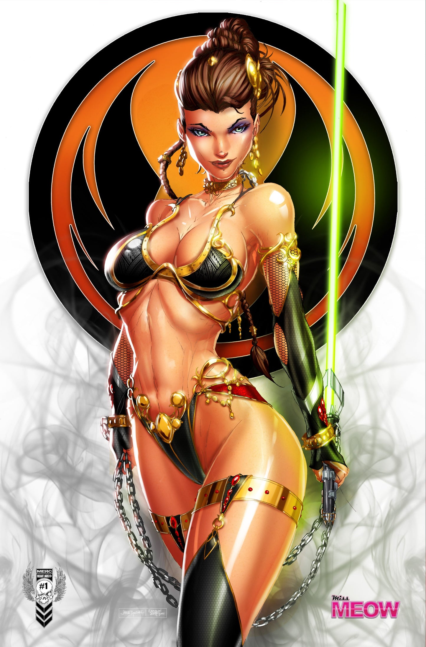 Slave Princess Chained Jedi Trade Comic