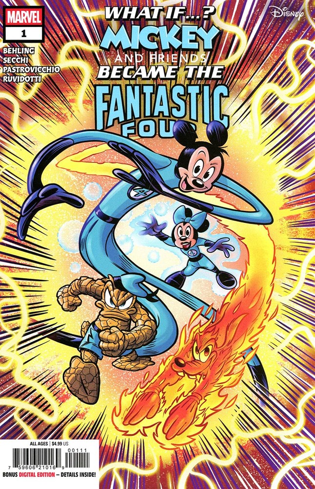 Marvel & Disney: What If...? Mickey & Friends Became The Fantastic Four (2025) #1