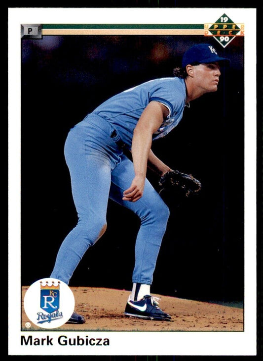 1990 Upper Deck Mark Gubicza #676 Kansas City Royals