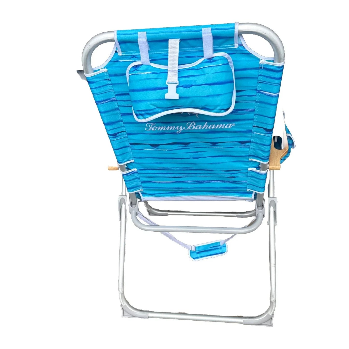Tommy Bahama Hi-Boy Beach Chair Light Blue