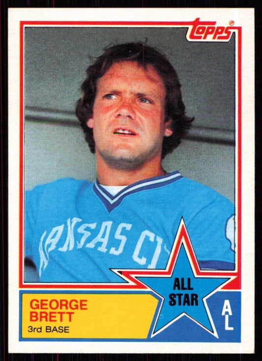 1983 Topps George Brett #388 Kansas City Royals